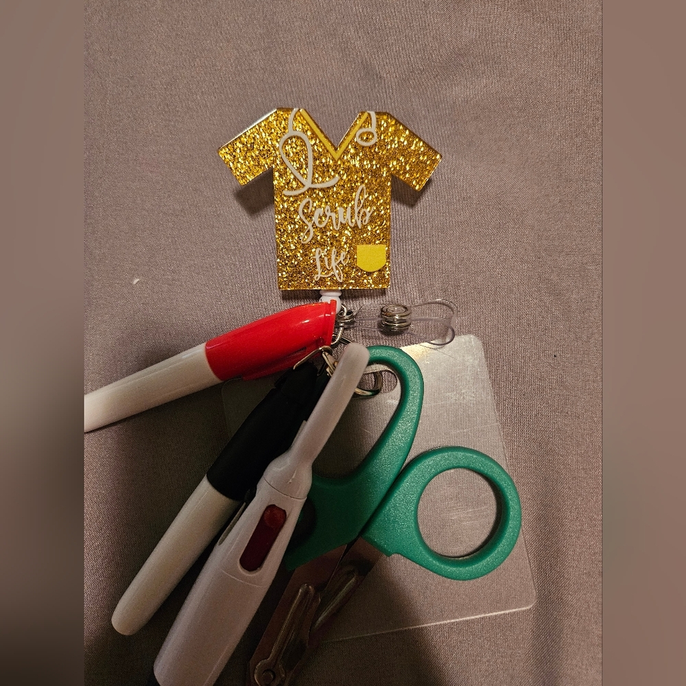 Badge Reel W/Out LED Light - Picture 2 of 2